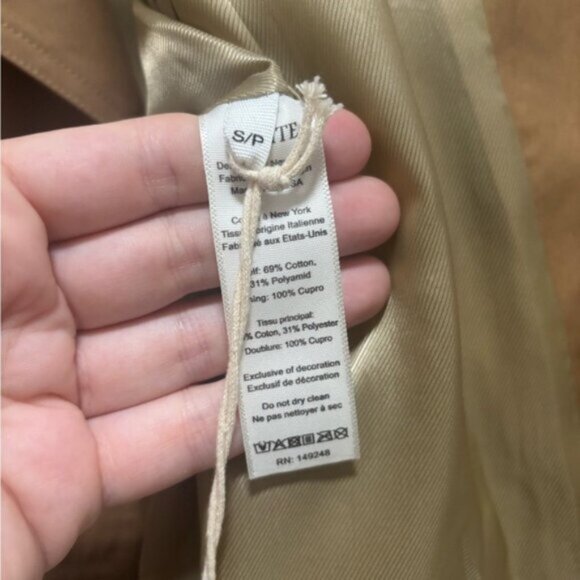 KHAITE Tan Trench Coat - Picture 5 of 15